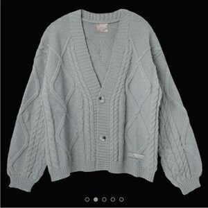 Taylor Swift The Tortured Poets Department Gray Cardigan Medium/Large NWT